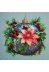 Midi Bead Embroidery Kit on Art Canvas "Christmas glow"