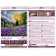Midi Bead Embroidery Kit on Art Canvas "Summer memories"