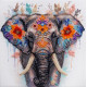 Midi Bead Embroidery Kit on Art Canvas "Secrets of the east"