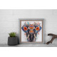 Midi Bead Embroidery Kit on Art Canvas "Secrets of the east"