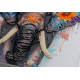 Midi Bead Embroidery Kit on Art Canvas "Secrets of the east"