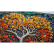 Midi Bead Embroidery Kit on Art Canvas "Warm feelings"