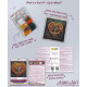 Midi Bead Embroidery Kit on Art Canvas "Warm feelings"