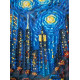 Midi Bead Embroidery Kit on Art Canvas "The rhythm of life"