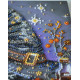 Midi Bead Embroidery Kit on Art Canvas "Dream of the Witch"