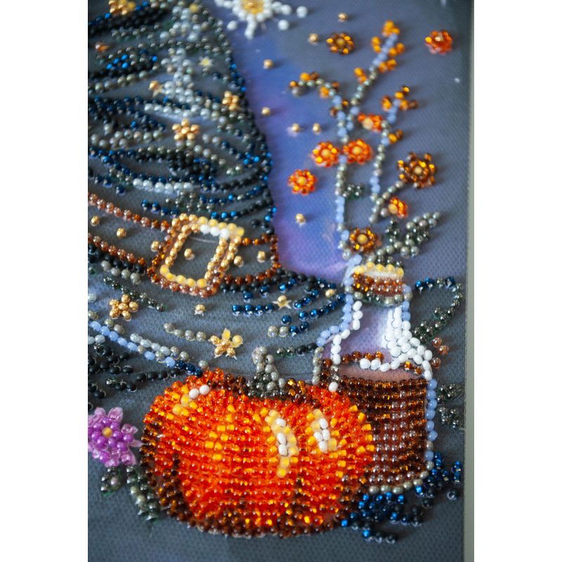 Midi Bead Embroidery Kit on Art Canvas "Dream of the Witch"