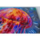 Midi Bead Embroidery Kit on Art Canvas "Dangerous grace"