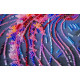 Midi Bead Embroidery Kit on Art Canvas "Dangerous grace"