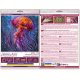 Midi Bead Embroidery Kit on Art Canvas "Dangerous grace"