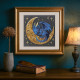 Midi Bead Embroidery Kit on Art Canvas "Little One of Moonlit Legends"