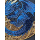 Midi Bead Embroidery Kit on Art Canvas "Little One of Moonlit Legends"