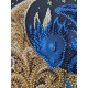 Midi Bead Embroidery Kit on Art Canvas "Little One of Moonlit Legends"