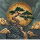 Midi Bead Embroidery Kit on Art Canvas "Tree of Wisdom"