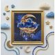 Midi Bead Embroidery Kit on Art Canvas "Cradle of Stellar Dreams"