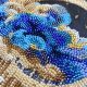 Midi Bead Embroidery Kit on Art Canvas "Cradle of Stellar Dreams"