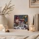 Midi Bead Embroidery Kit on Art Canvas "Cookies for Santa"