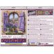 Midi Bead Embroidery Kit on Art Canvas "Melody of Lavender Fields"