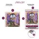 Midi Bead Embroidery Kit on Art Canvas "Melody of Lavender Fields"