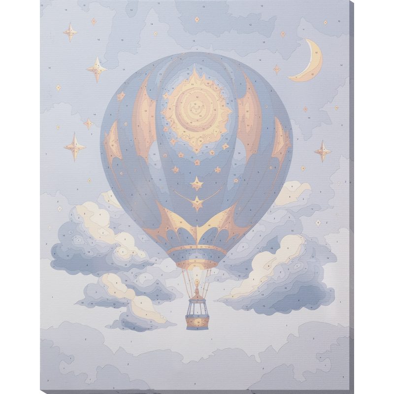 Paint by Numbers Kit on Art Canvas "Air adventures"