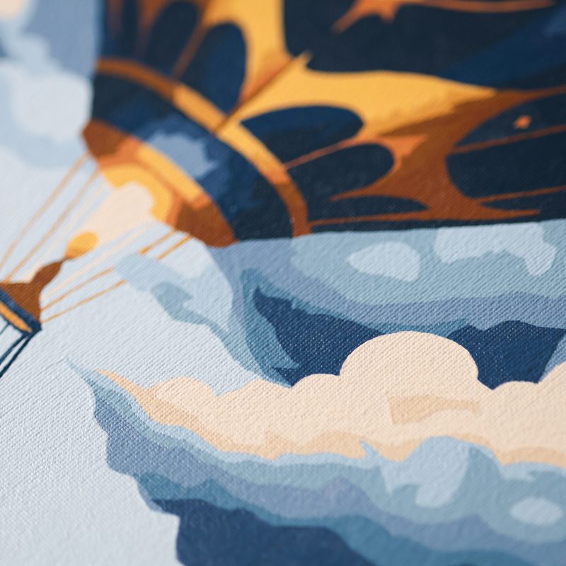 Paint by Numbers Kit on Art Canvas "Air adventures"