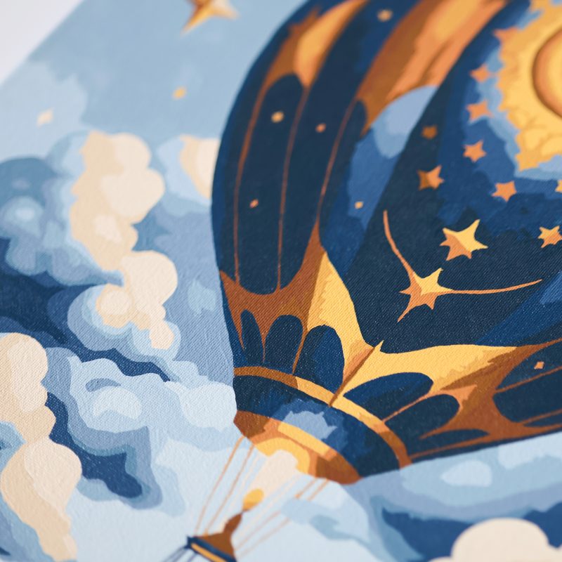 Paint by Numbers Kit on Art Canvas "Air adventures"