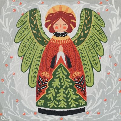 Paint by Numbers Kit on Art Canvas "Guardian of the Christmas Miracle"