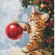Paint by Numbers Kit on Art Canvas "Furry rascal"