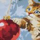 Paint by Numbers Kit on Art Canvas "Furry rascal"
