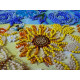 Bead Embroidery Kit on Art Canvas "The flag"