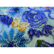 Bead Embroidery Kit on Art Canvas "The flag"