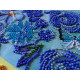 Bead Embroidery Kit on Art Canvas "The flag"