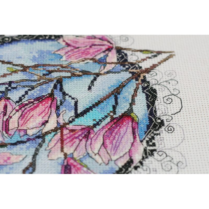 Cross Stitch Kit "Spring lace"