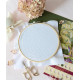 Wooden embroidery hoop d-165 mm