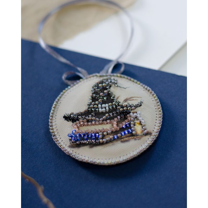 Christmas Ornament Bead Embroidery Kit "Enchantress"