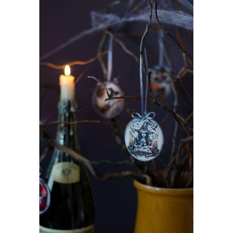Christmas Ornament Bead Embroidery Kit "Enchantress"