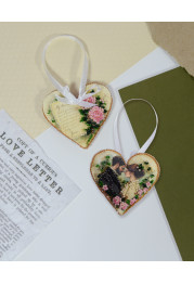 Christmas Ornament Bead Embroidery Kit "The Viscount Who Loved Me"