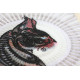 Bead Embroidery Kit on Art Canvas "Bast in the night"