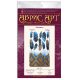 Bead Embroidery Kit on Art Canvas "Indigo"