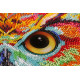 Bead Embroidery Kit on Art Canvas "Ammolite"