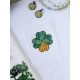 Cross Stitch Kit "Good luck leaf-1"