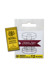 Bead embroidery needles Sewing Needles 12 (2 pcs), Royal (Japan)
