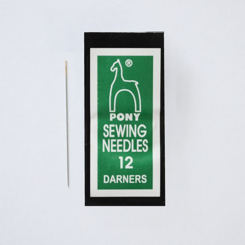 Needles for embroidery with microbeads Sewing Needles No. 12 (2 pcs) Darners. Pony (India)