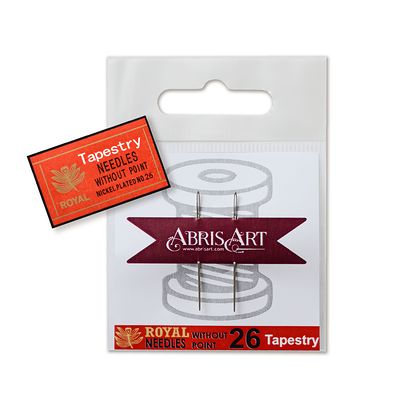 Голки для вишивки хрестиком Tapestry Needles 26 (2 шт), Royal (Японія)