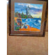 Bead Embroidery Pattern on Art Canvas "Lighthouse"