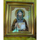 Icon Bead Embroidery Kit on Art Canvas "St. Cyril"