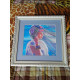 Bead Embroidery Pattern on Art Canvas "Roda"