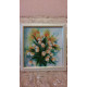 Bead Embroidery Pattern on Art Canvas "Spring mood"