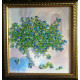Bead Embroidery Pattern on Art Canvas "Daisy"