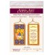 Talisman Bead Embroidery Kit on Art Canvas "Prayer of the Holy Trinity (Ukrainian text)"