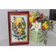 Bead Embroidery Postcard Kit "Easter – 7"